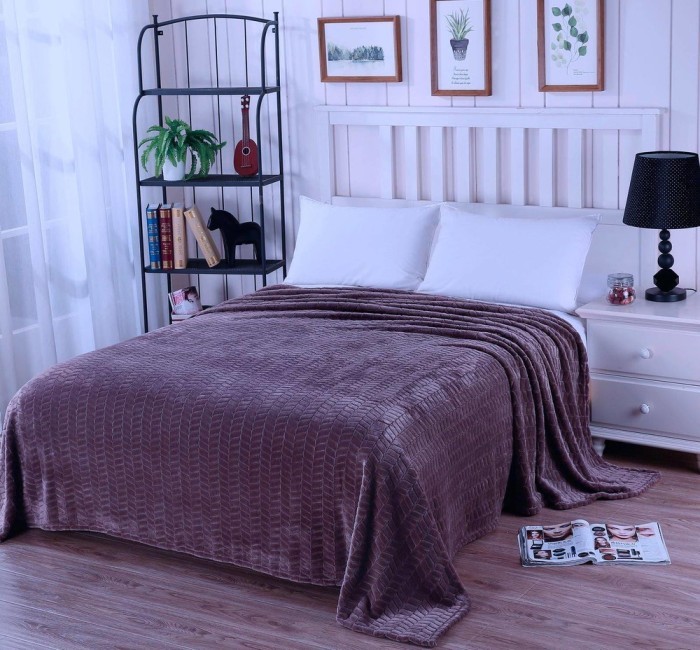 Орфей (лиловый) Покрывало 160х220