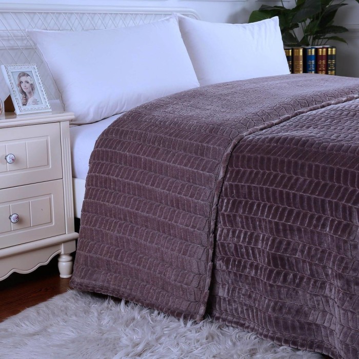 Орфей (лиловый) Покрывало 160х220