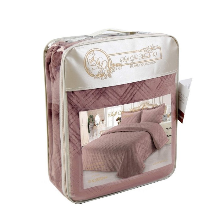 Эвридика (розовая) Покрывало 230х250