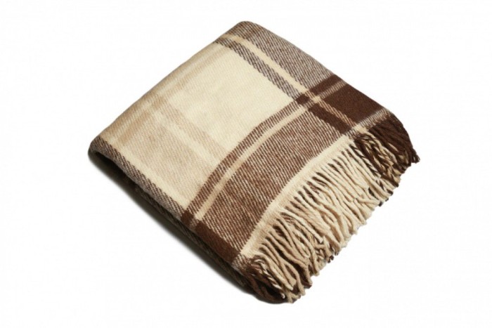 Плед 100% новозеландская шерсть 22-6 170x200