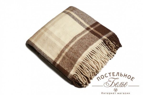 Плед 100% новозеландская шерсть 22-6 170x200