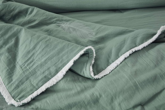 Наоми (зеленая) Покрывало 230х250