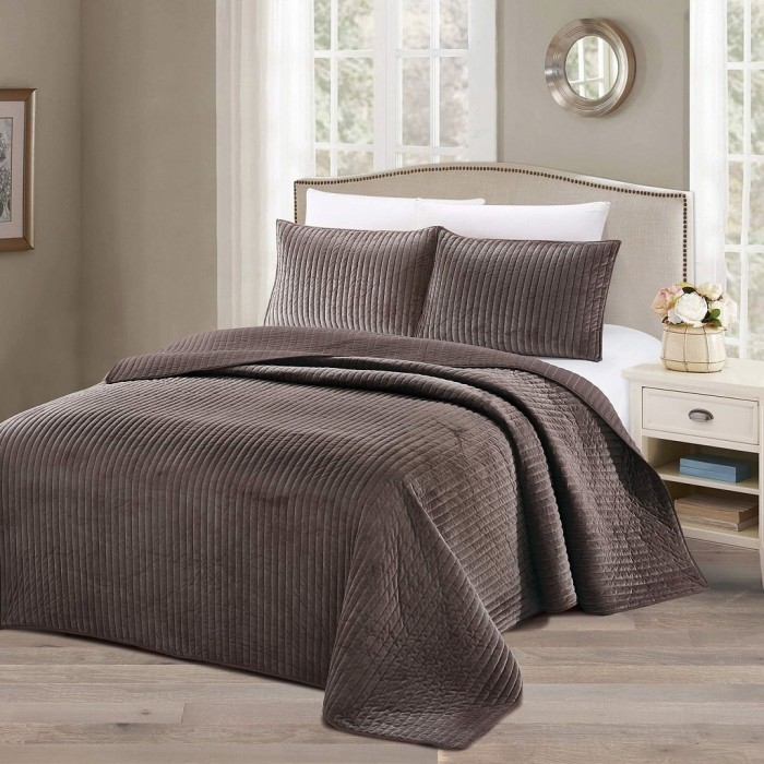 SofiDeMarco Вельмонт (кофе) 230х250 Покрывало