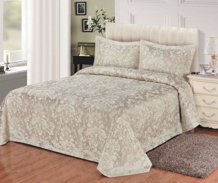 Ивина (беж) Покрывало 240х260