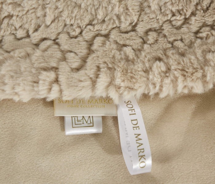 Теодор (беж) Покрывало 160х220