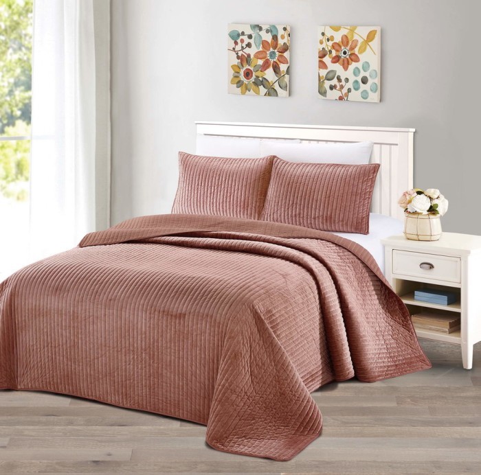 Вельмонт (пепел.роза) 230х250 Покрывало