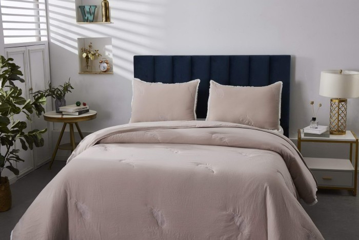 Наоми (пепел роза) Покрывало 230х250