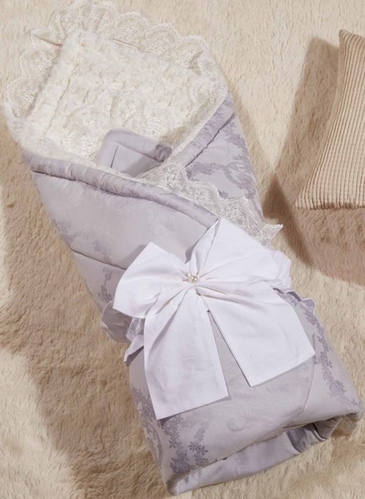 Одеяла Казанова Одеяло-конверт 1.0 Бамбини Кружево (лаванда) 100х100 VF/SR56-1123-1.0