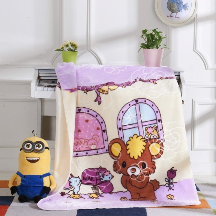 Сафари (беж) Плед.100х140