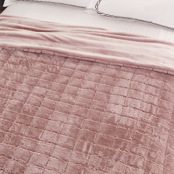 Мадлен (пепел роза) Покрывало 160х220