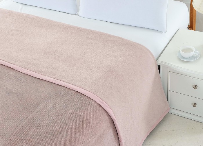 Стелла (розовая) Покрывало 160х220