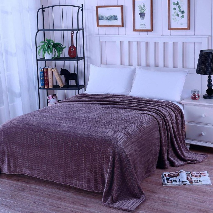 Орфей (лиловый)  Покрывало 220х240