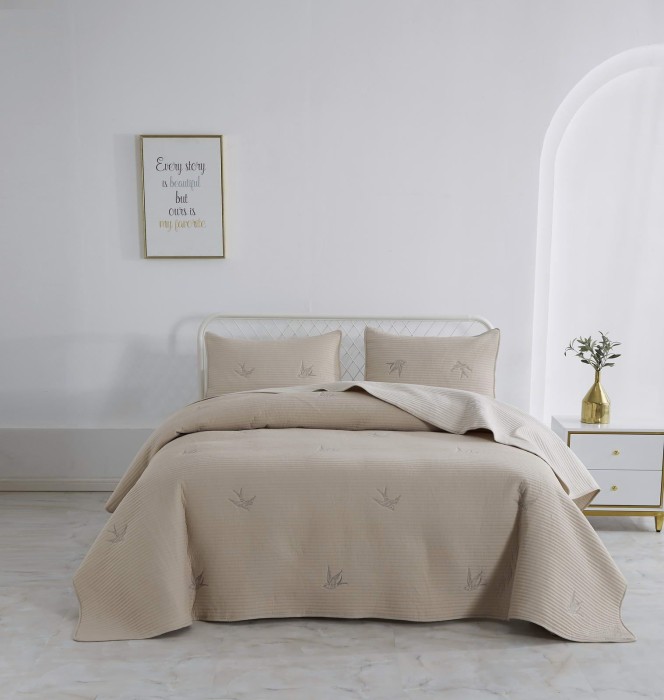 Жаклин (беж) Покрывало 230х250