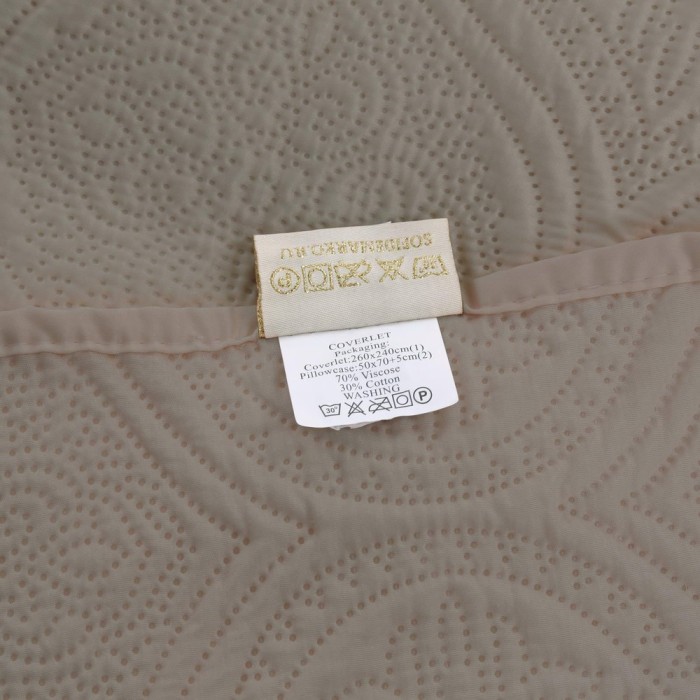 Скарлет (беж) Покрывало 240х260