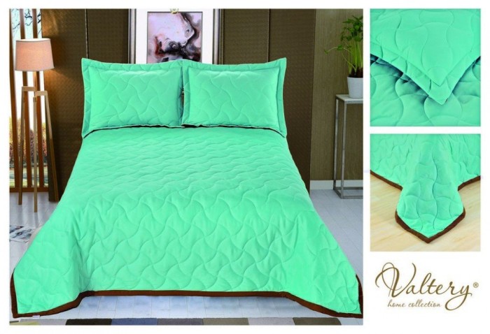 Покрывала софткоттон PMO-15 евро 230х250 2 наволочки 50х70