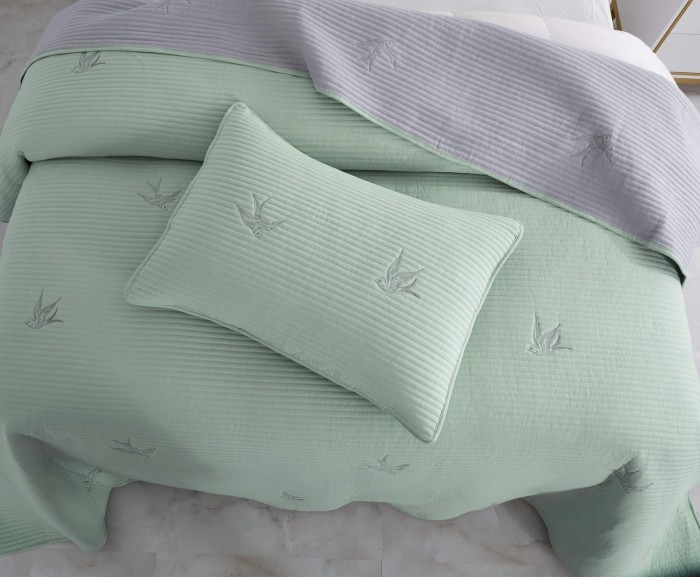 Жаклин (зеленая) Покрывало 230х250