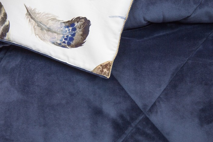 Комплекты для сна Роуч (индиго платина) ABC Egypt Cotton Полуторный