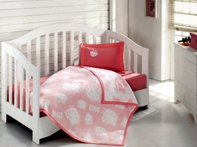 Покрывало+Постельное белье Hello Kitty BEBE 2300-02