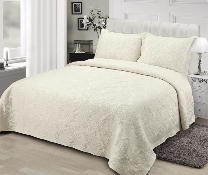 Скарлет (молоко) Покрывало 240х260