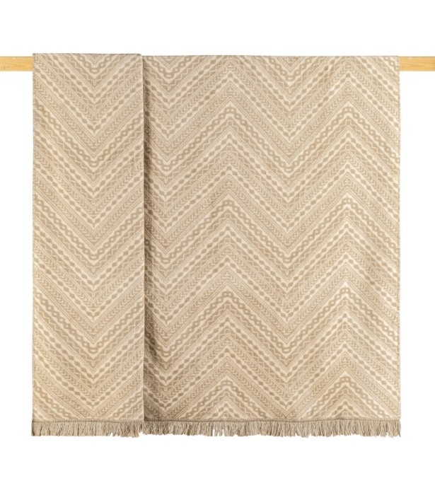 Плед Arya Хлопок Orge Бежевый