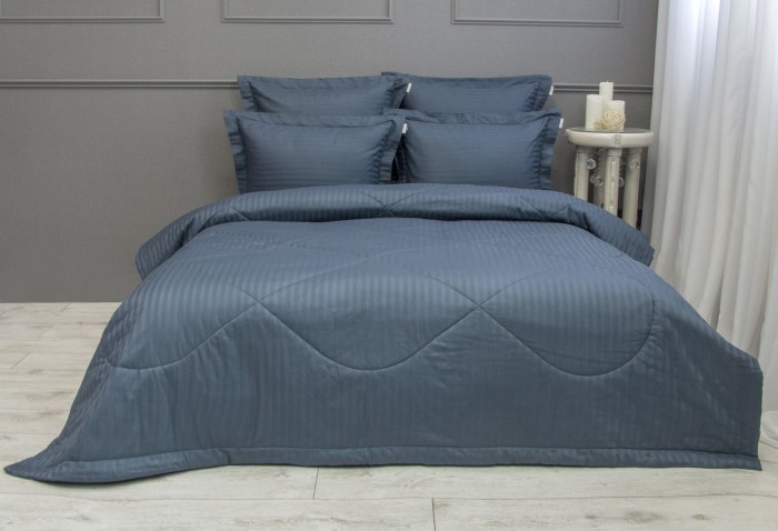 Комплекты для сна Hotel (изумрудный индиго) Cotton комплект Евро 