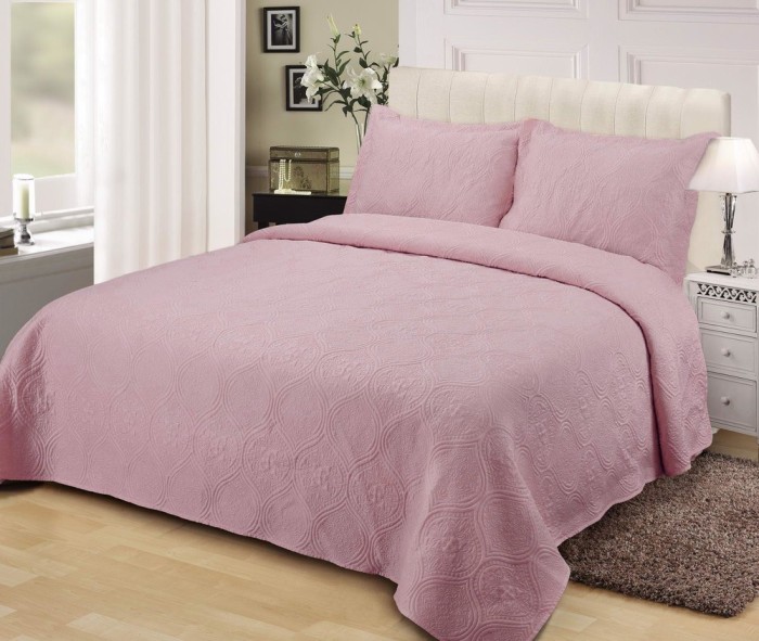 Скарлет (пепел роза) Покрывало 240х260