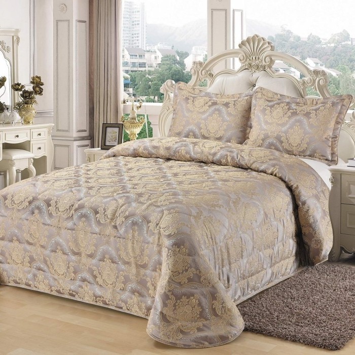 Эсфира (беж) Покрывало 240х260