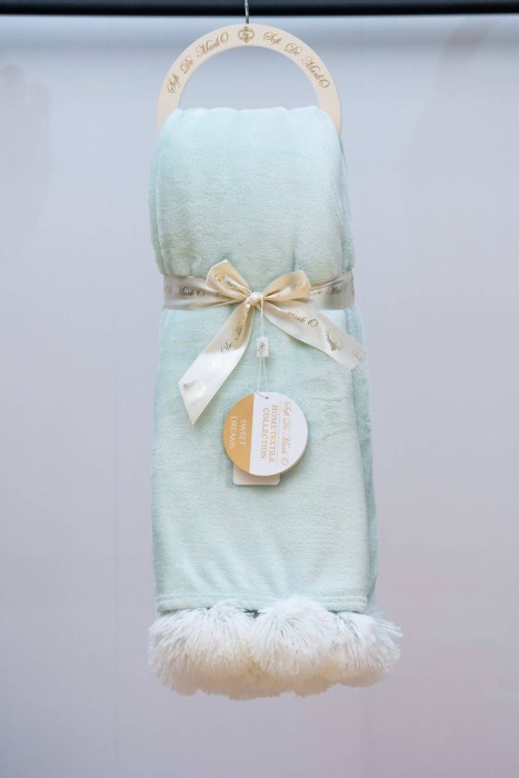 Fluffy ball (изумруд) Покрывало 220х240