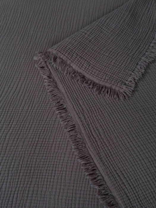Комплекты для сна Stonewash Muslin (графит) комплект с покрывалом Евро