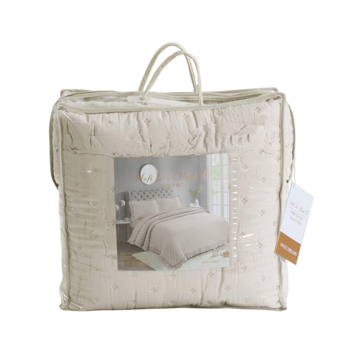 Фрау (крем) Покрывало 160х220