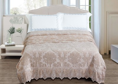 Сюзанна (беж) 150х200 Покрывало Махровая