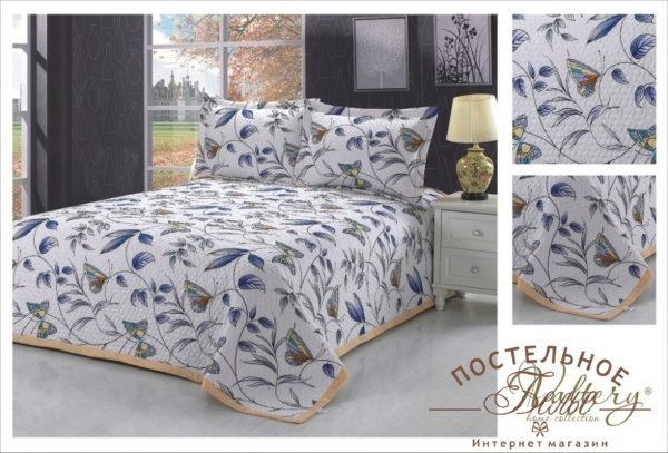 Покрывала софткоттон PMP-02 евро 230х250 2 наволочки 50х70