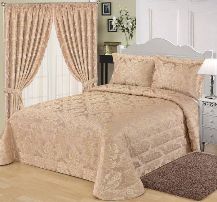 Дельфина (розов) Покрывало 240х260