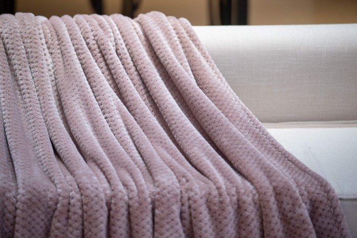 Эшли (пепел роза) Покрывало 160х220