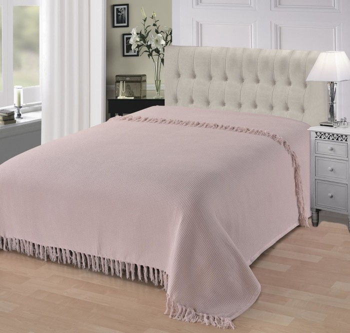 Грета (розовая) Плед 220х240