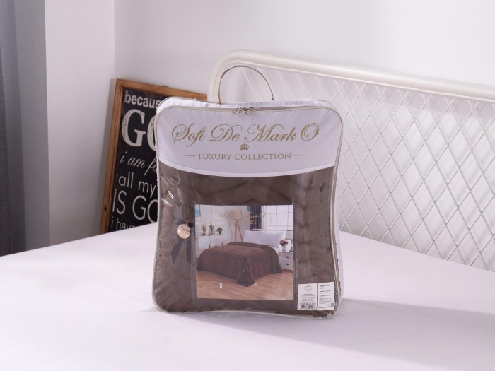 Климентина (шоколад) Покрывало 210х230