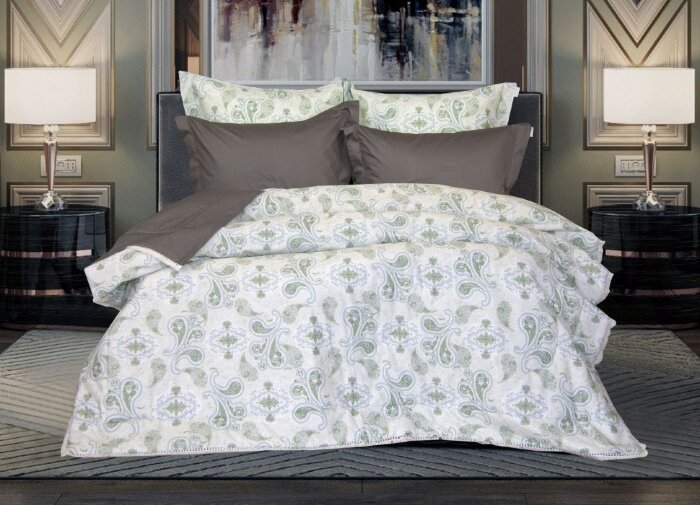Постельный набор Казанова Демиан (трюфель) Cotton комплект KP-EBPO-2076 к-т