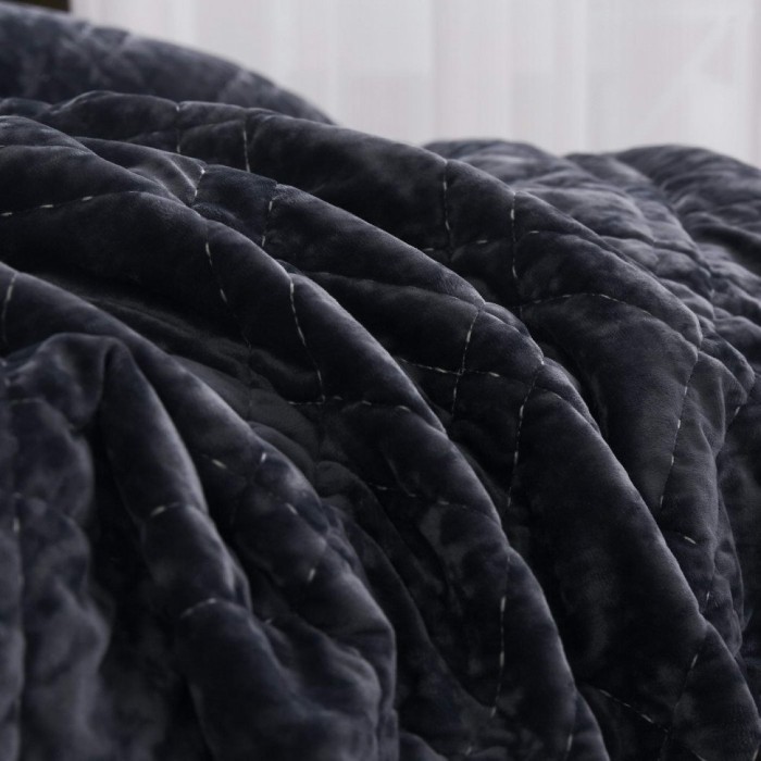 Селена (антрацит) Покрывало 240х260