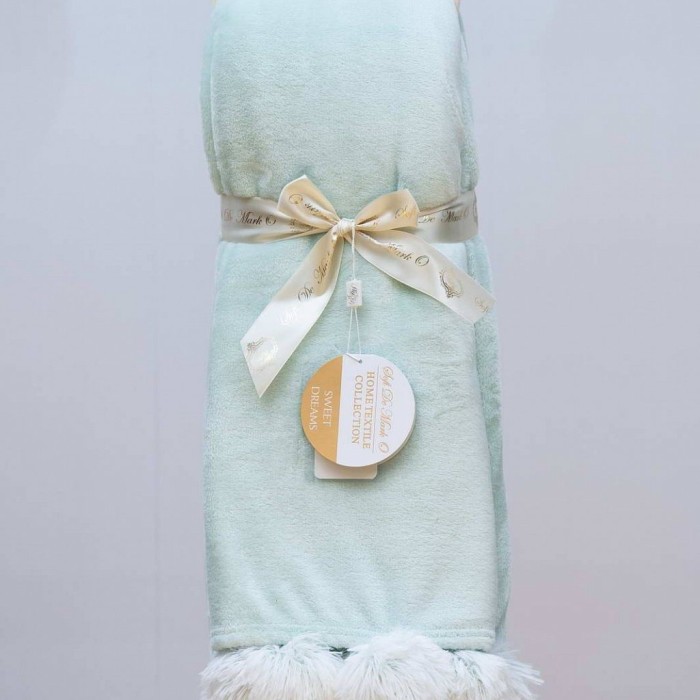 Fluffy ball (изумруд) Покрывало 160х220