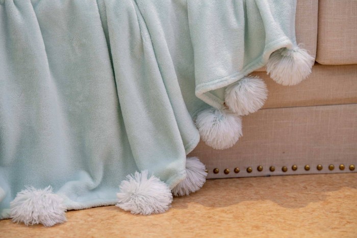 Fluffy ball (изумруд) Покрывало 160х220