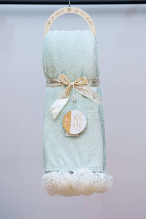 Fluffy ball (изумруд) Покрывало 160х220