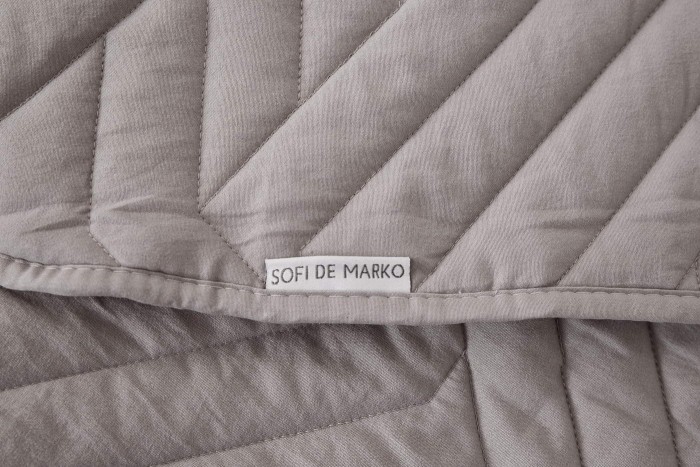 Мориц (серый) Покрывало 230х250