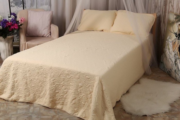 Покрывала трикотажные PS slivki-160x200