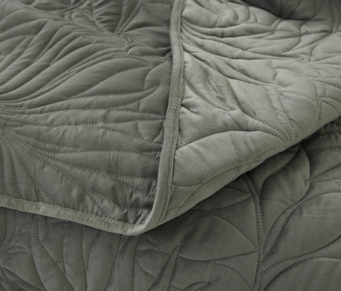 Глория (зеленое) Покрывало 160х220