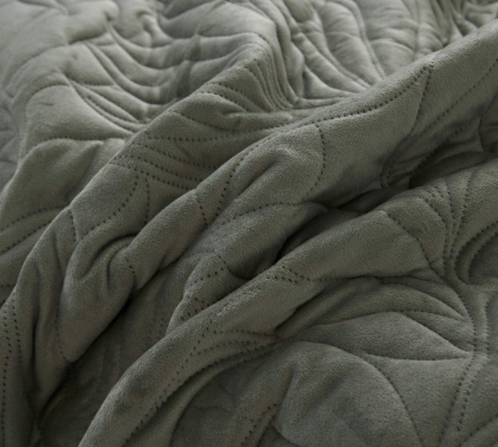 Глория (зеленое) Покрывало 160х220