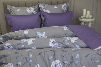 Постельный набор Казанова Матильда (сапфир) Cotton комплект KP-EBPO-2070 к-т