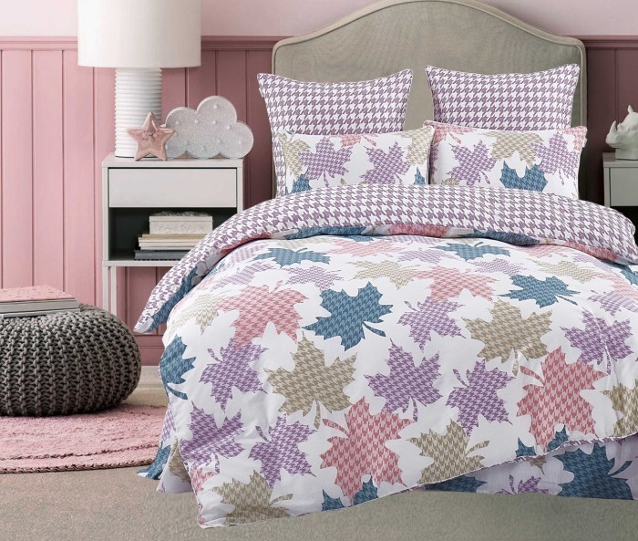 Постельное белье Элиф (лаванда антика) евро