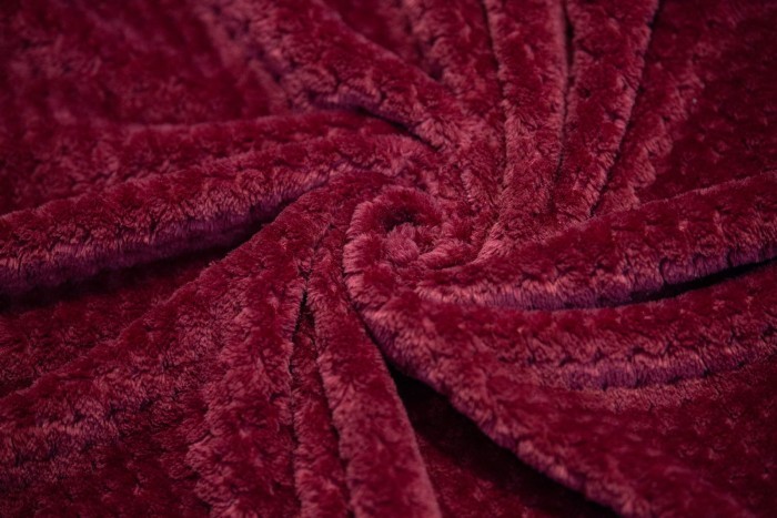 Эшли (бордо) Покрывало 220х240