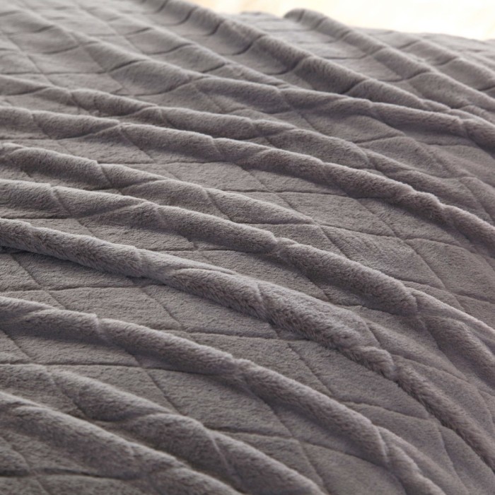 Элайза (серая) Покрывало 160х220