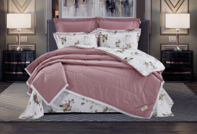 Постельный набор Казанова Пенелопа (старо-розовый) Cotton к-т K-EBPO-1850 к-т